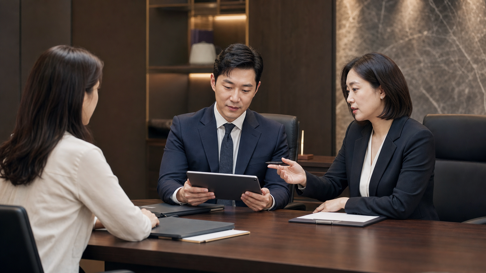 부천이혼전문변호사 상담 장면